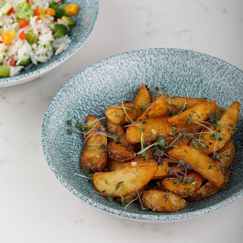 Country-style potatoes with rosemary
