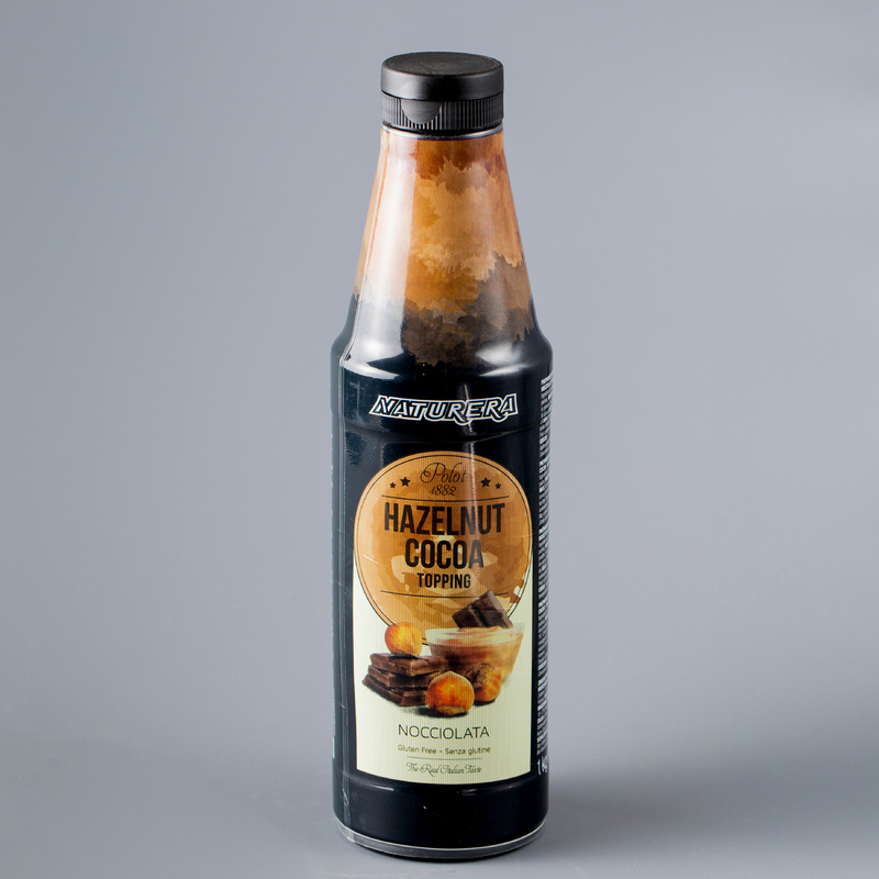 Shokolad va o‘rmon yong‘og‘I ta’mli topping