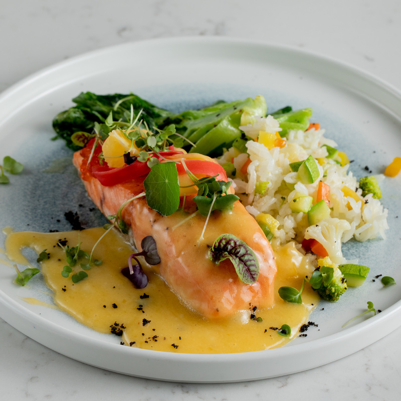 Trout with Hollandaise Sauce