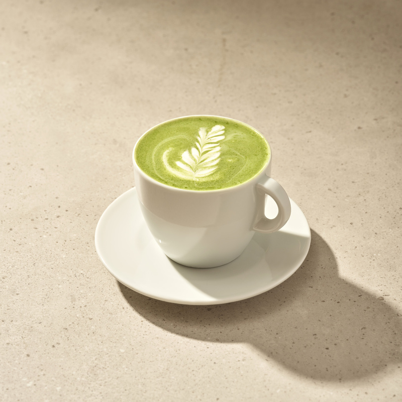 Матча на молоке