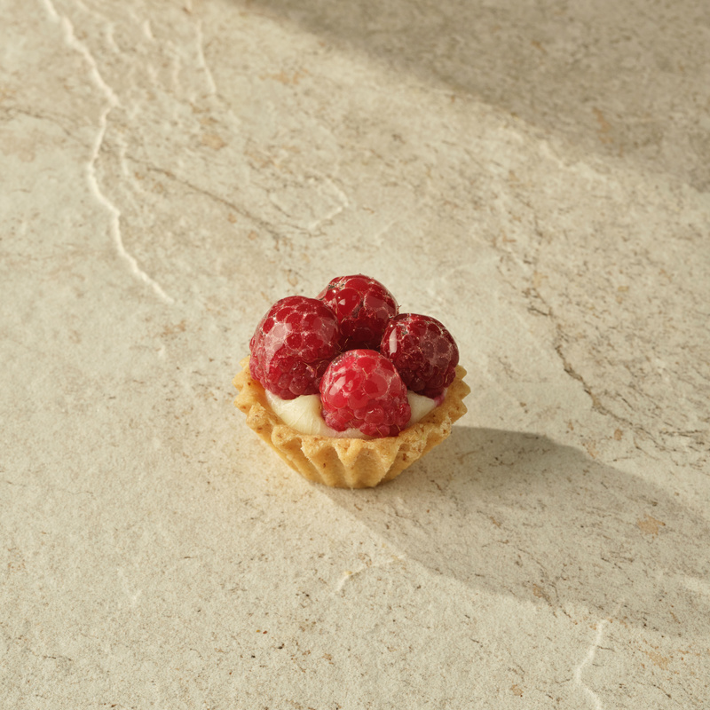 Malinali tartaletka mini deserti