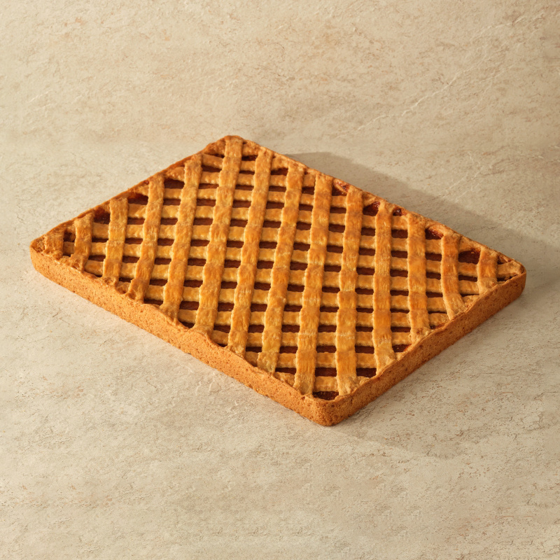 Пирог с курагой  (листовой)