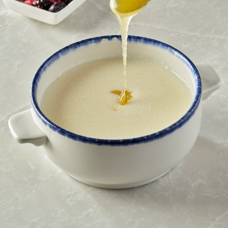 Манная каша на кокосовом молоке