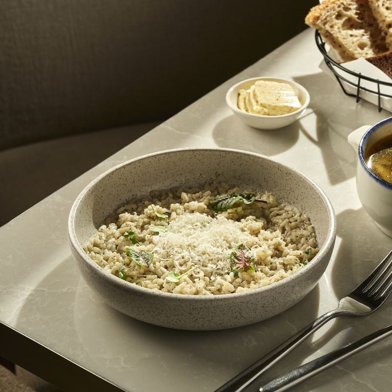 Ризотто с трюфельной пастой