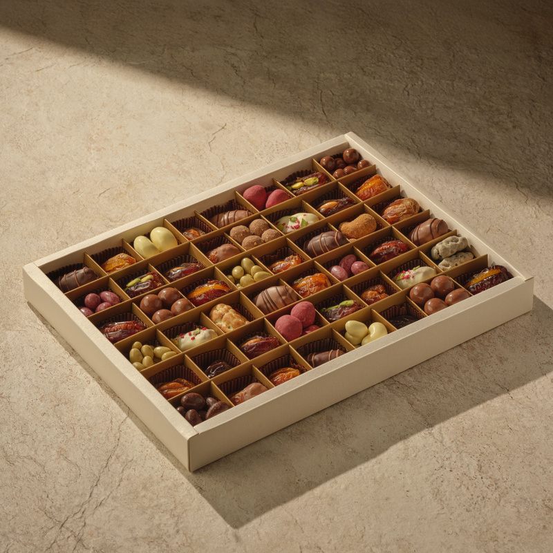 Подарочный сет финики/драже