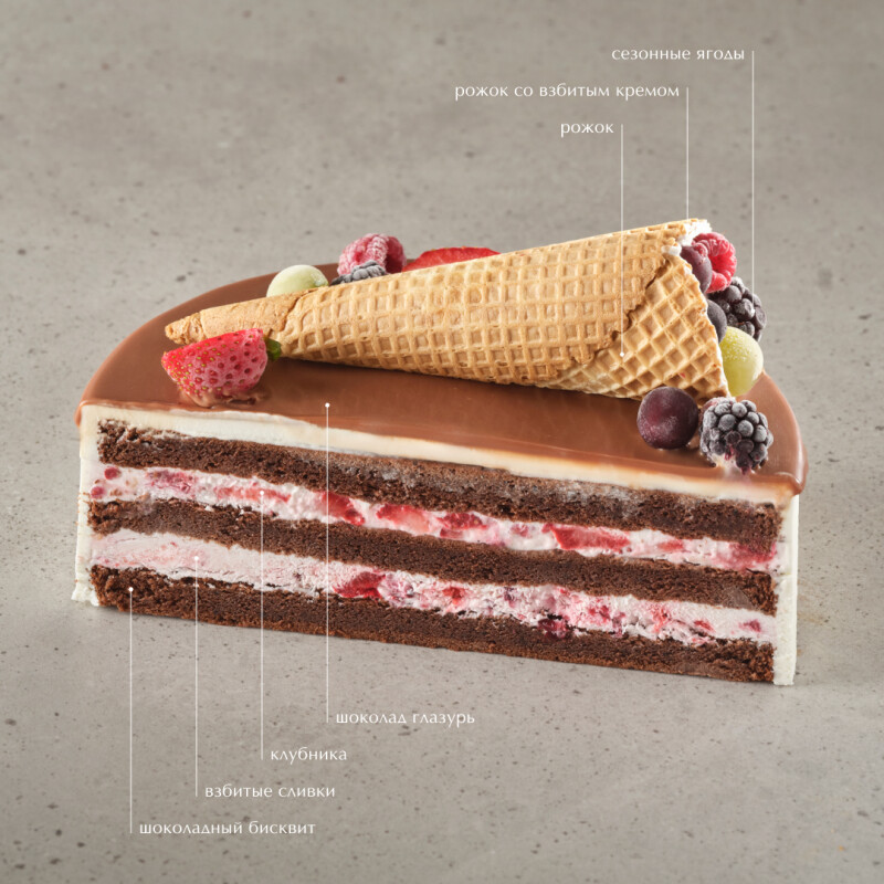 Торт "Лесные ягоды" (мини)